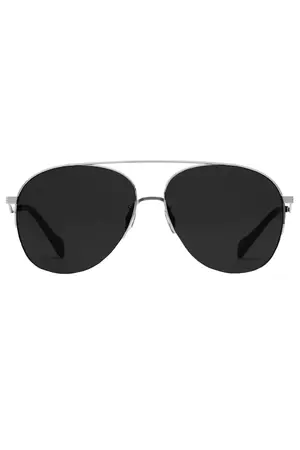 Aviator Sunglasses - Silver – Marissa Collections