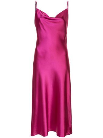 Apparis MAXINE Draped Neck Slip Dress Ss20 | Farfetch.com