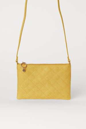 Quilted Shoulder Bag - Yellow - Ladies | H&M US