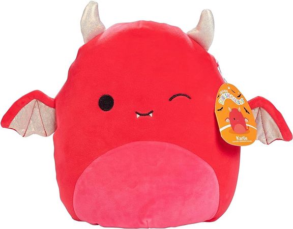 Amazon.com: Squishmallows 10" Karlie The Devil - Officially Licensed Kellytoy 2023 Halloween Plush - Collectible Soft & Squishy Devil Stuffed Animal Toy - Add to Your Squad - Gift for Kids, Girls & Boys - 10 Inch : Toys & Games