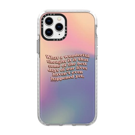 Wonderful Thought iPhone Case by Quotes by Christie – CASETiFY