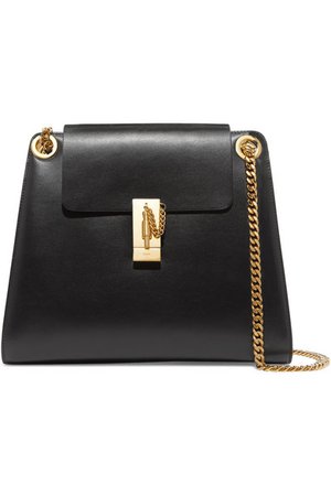 Chloé | Annie leather shoulder bag | NET-A-PORTER.COM