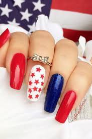 july 4th nails - Google Search