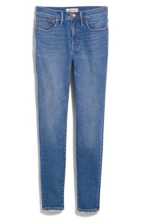 Madewell Mid Rise Skinny Jeans (Pearson) (Regular & Plus Size) | Nordstrom