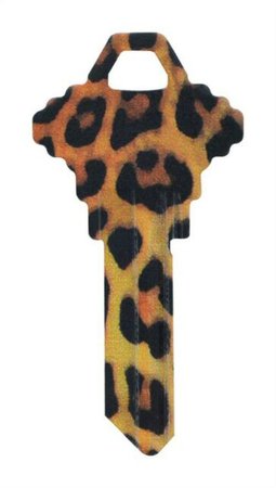 Wackeys Blank House Key Sc1 68 Uncut Leopard Print 4 89913 for sale online | eBay
