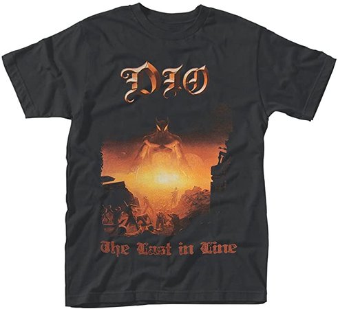Amazon.com: Dio Ronnie James Dio Last In Line Rock Official Tee T-Shirt Mens Unisex (Large): Clothing