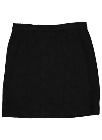 chanel vintage mini skirt