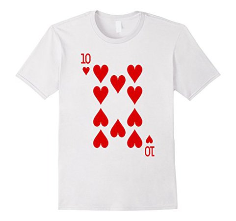 10 heart t-shirt