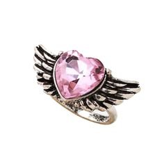 Hot Topic Winged Heart Ring