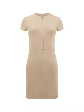 Rallie Cotton Mini Dress Incense | French Connection US