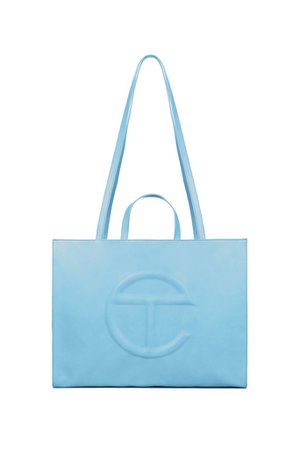 Large Pool Blue Shopping Bag – shop.telfar