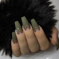 cute green nails - Google Search