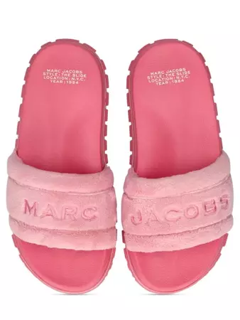 Terry faux shearling sandals - Marc Jacobs - Women | Luisaviaroma