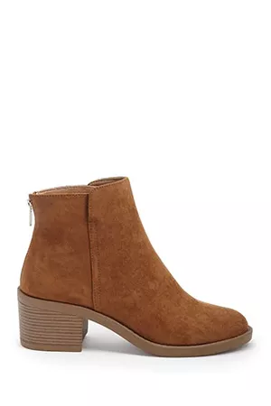 Faux Suede Sock-Trim Knee-High Boots | Forever 21