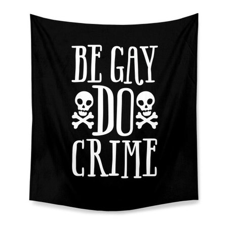 Be Gay Do Crime Notebook | LookHUMAN