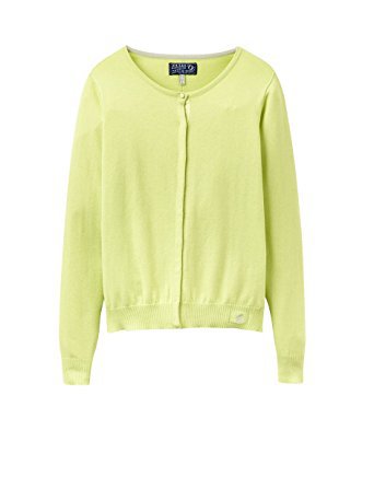 Joules Womens Faith Button-through Cardigan in Lime