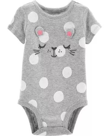 Baby Girl Mouse Collectible Bodysuit | Carters.com