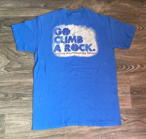 YOSEMITE Shirt 80s Vintage Go Climb a Rock Mountaineering | Etsy