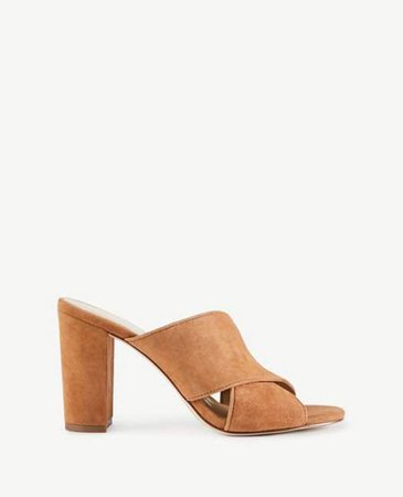 Jeanette Suede Heeled Sandals