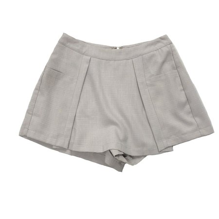 City Beach Ava & Ever Women's Light Grey Summer Skort Shorts With Pockets Size 8 | eBay