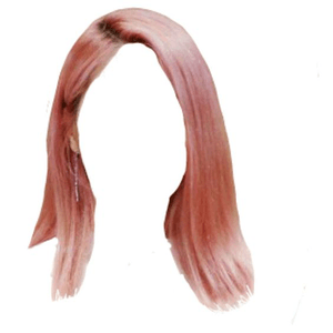 short pink hair png
