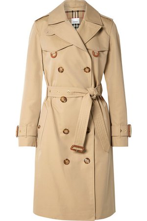 Burberry | Cotton-gabardine trench coat | NET-A-PORTER.COM