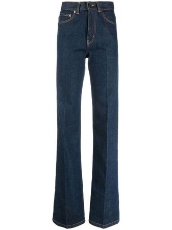 Saint Laurent high-waist Straight Jeans