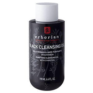 A purifying charcoal cleansing oil, enriched with Japanese charcoal,