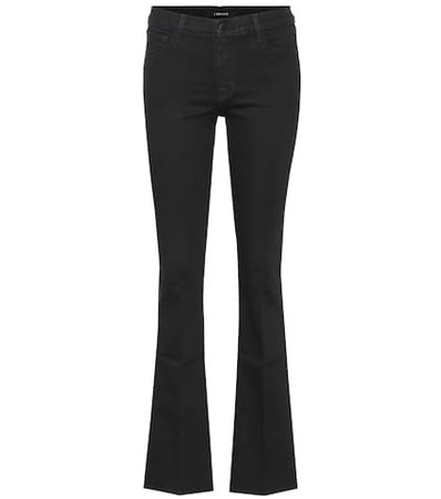 Sallie mid-rise flared jeans