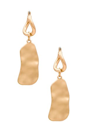 8 Other Reasons Hammered Hoops in Gold | REVOLVE