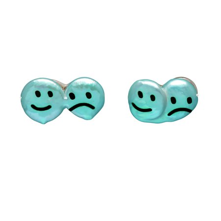 Alien Moodswings Pearl Stud Earrings • JIWINAIA JEWELLERY