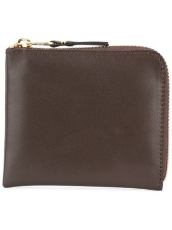 Comme Des Garçons Wallet Brown Leather Wallet brown SA3100 - Farfetch