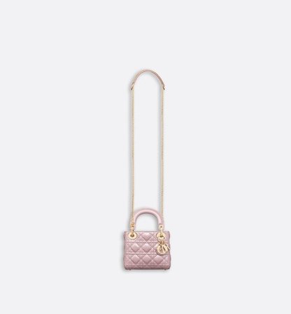 Mini Lady Dior lambskin bag - Bags - Women's Fashion | DIOR