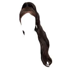 brown pony tail png - Google Search