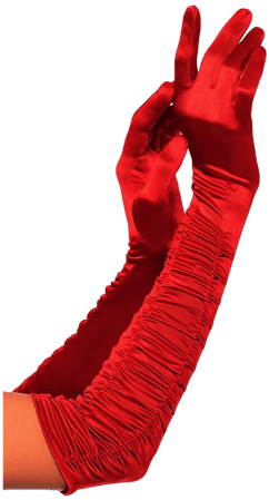 Red gloves png