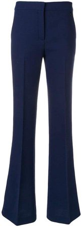 Kick-Flare Tailored Trousers