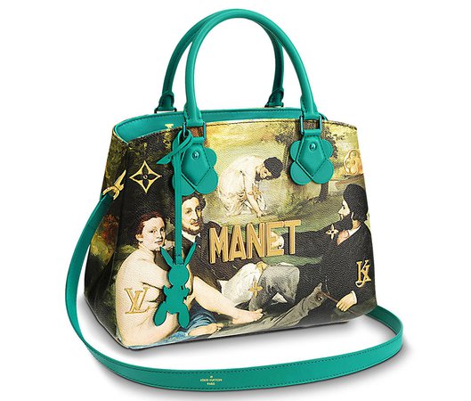 Louis-Vuitton-x-Jeff-Koons-Manet-Montaigne-Bag | TheArtGorgeous