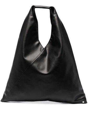MM6 Maison Margiela slouchy top handle tote bag black S54WD0039P4002 - Farfetch