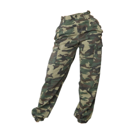 camouflage baddie pants