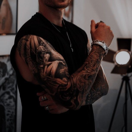 Pinterest aesthetic man tattoos