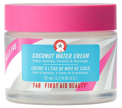 First Aid Beauty Hello FAB Coconut Water Cream - Page 1 — QVC.com