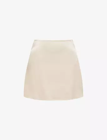 Kerrigan Mini Skirt | Ivory – Rumored