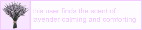 this user finds the scent of lavender calming and comforting || sweetpeauserboxes.tumblr.com