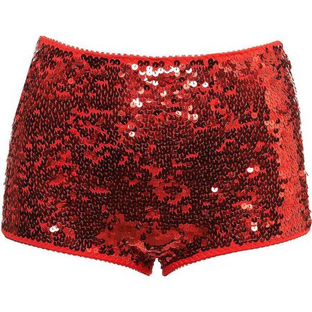 red sequin shorts polyvore - Pesquisa Google