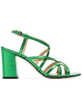 Kalda green pip 45 leather sandals £280 - Shop SS19 Online - Fast Delivery, Free Returns