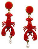 Amazon.com: Fashion Pearl Lobster Octopus Acrylic Earrings Exaggerated Geometric Space Sense Women's Fashion Christmas Personality Jewelry: Jewelry