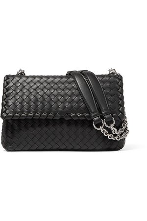 Bottega Veneta | Olimpia small intrecciato leather shoulder bag | NET-A-PORTER.COM