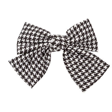 houndstooth bow