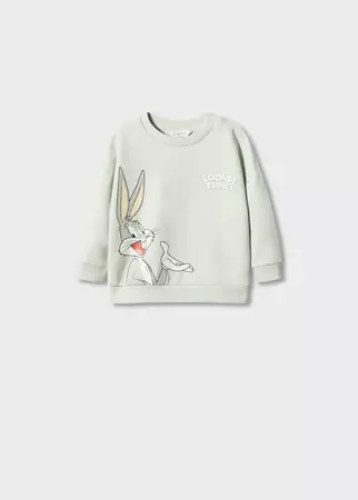 Bugs bunny sweatshirt - Girls | Mango Kids United Kingdom