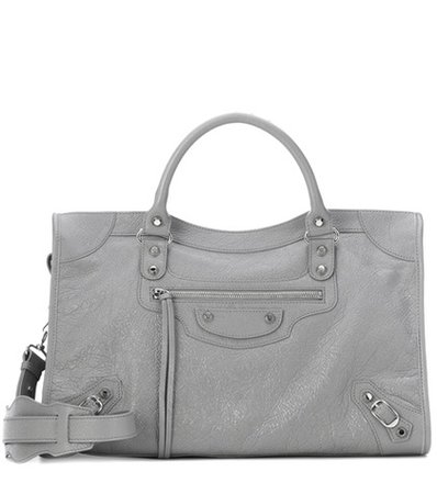 Classic City leather tote